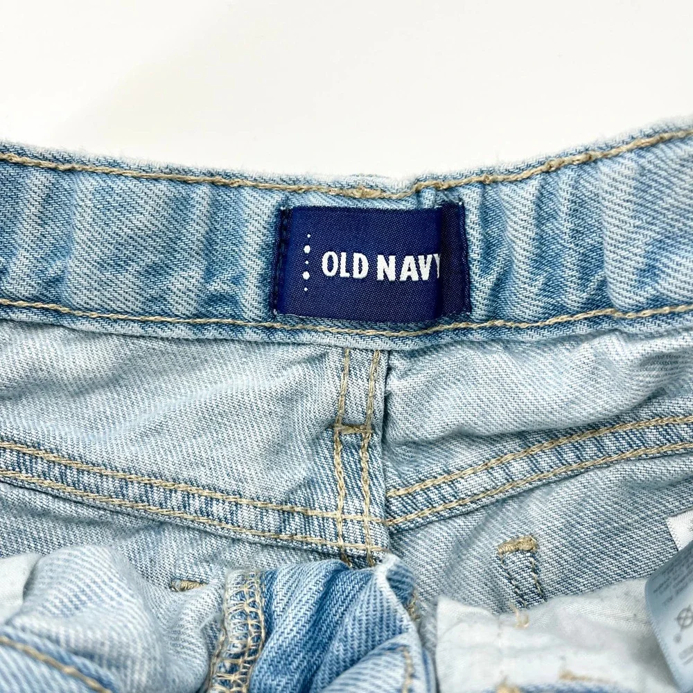 Girls Jean Shorts Denim Cutoffs Size 10 Old Navy Shorts - Set of 2 Pairs